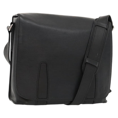 Louis Vuitton Harrington Messenger Bag Epi Leather, BLACK, LEATHER, Crossbody bag