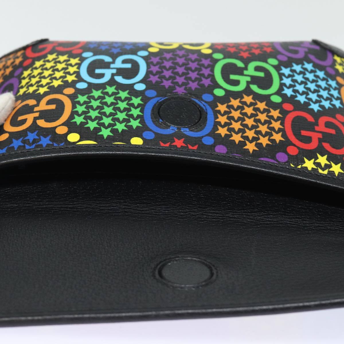 Gucci Sac bandoulière psychédélique Canvas Leather, MULTICOLOUR, PVC, Crossbody bag