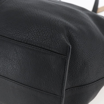 Chloe Keri Tote Leather, BLACK, LEATHER, Tote bag