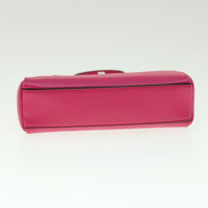 Fendi Peekaboo Bag Leather, PINK, LEATHER, Handbag