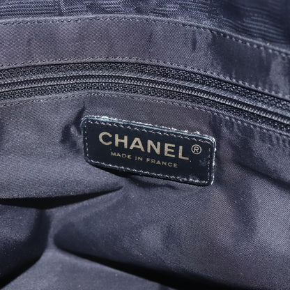 Chanel Travel Line Tote Nylon, BLACK, NYLON, Tote bag