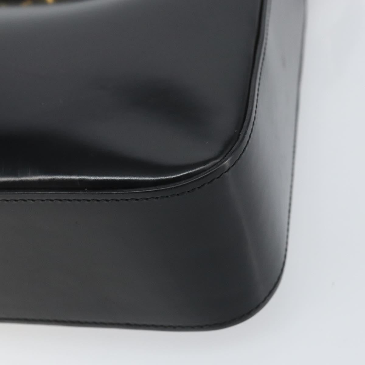 Celine Handbag Patent leather, BLACK, PATENT_LEATHER, Shoulder bag
