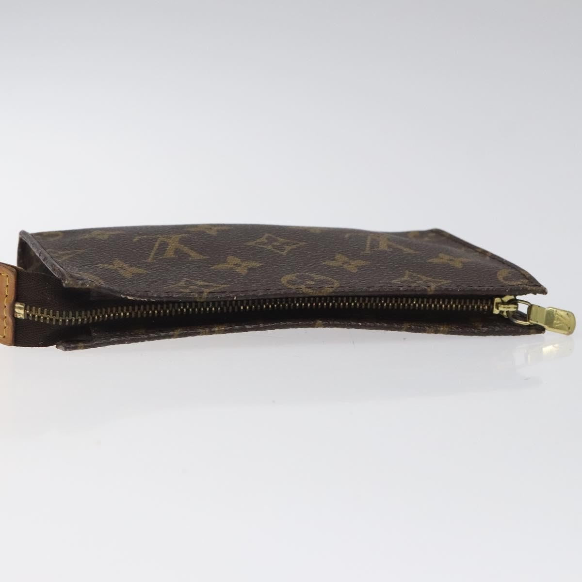 Louis Vuitton Pochette Accessoires Monogram Canvas, BROWN, CANVAS, Clutche & pouche