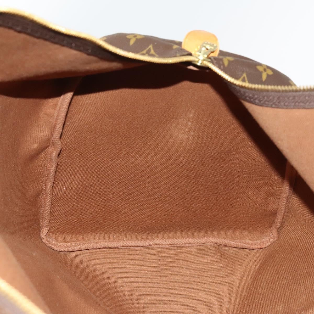 Louis Vuitton Keepall Bag Monogram Canvas, BROWN, CANVAS, Travel bag