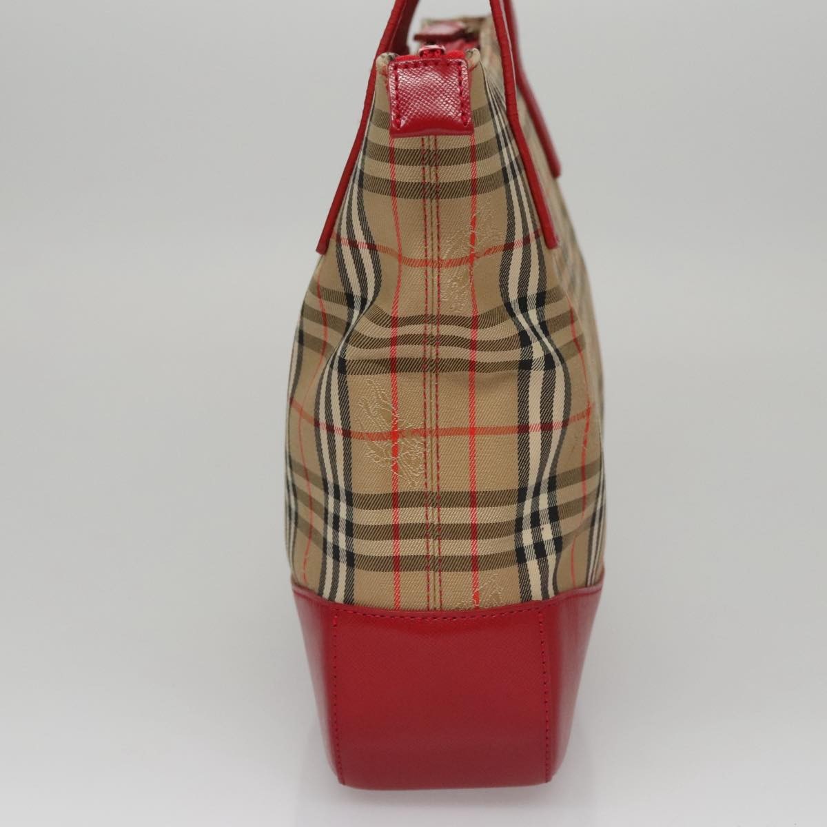 Burberry Nova Check Handbag Nova Check Canvas, BEIGE, CANVAS, Handbag