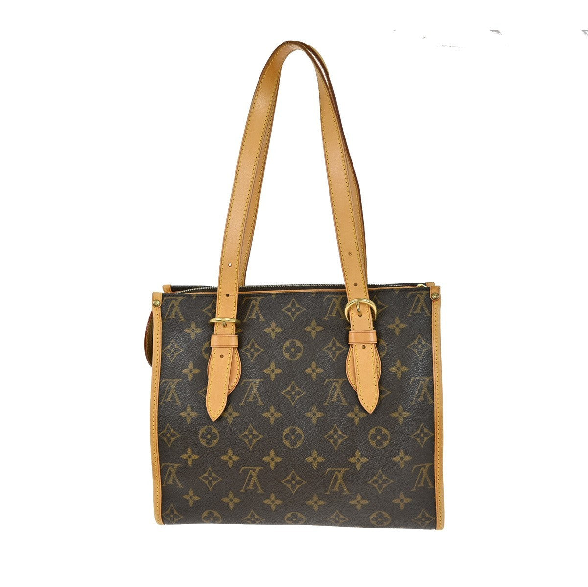 Louis Vuitton Popincourt Tote Monogram Canvas, BROWN, CANVAS, Tote bag