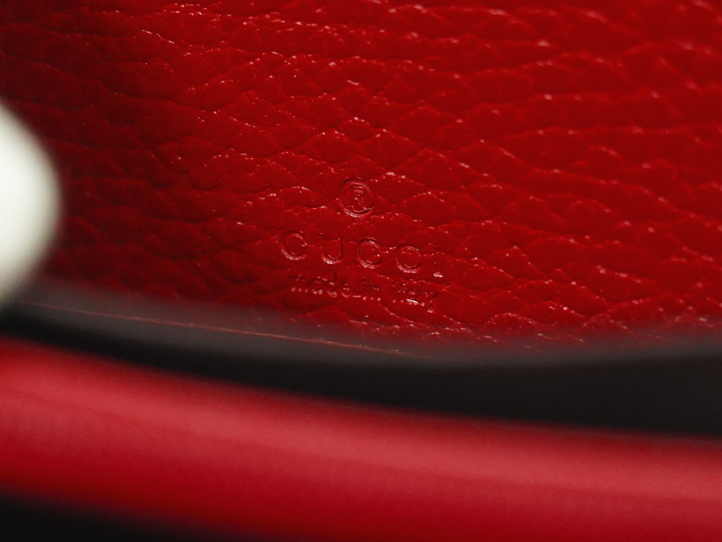 Gucci GG Marmont Zip Around Wallet Leather, RED, LEATHER, Wallets