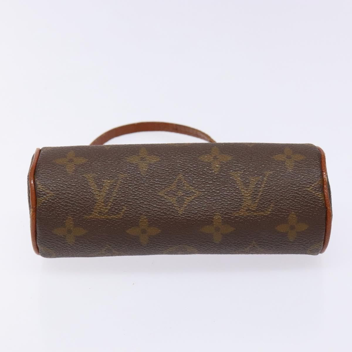 Louis Vuitton Papillon Pochette Monogram Canvas, BROWN, CANVAS, Handbag