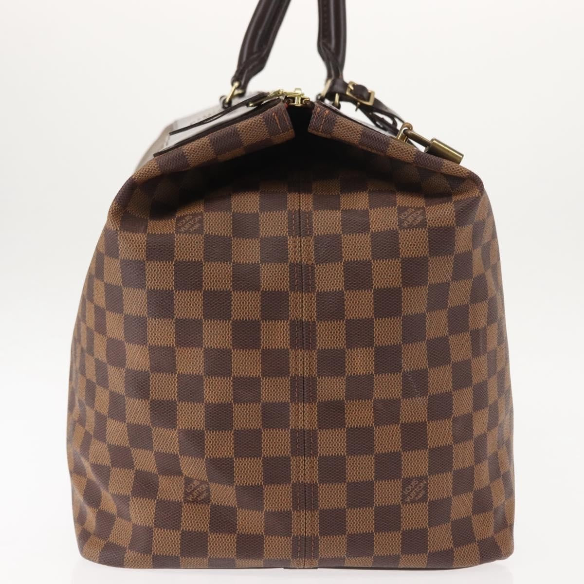 Louis Vuitton Greenwich Travel Bag Damier, BROWN, CANVAS, Travel bag
