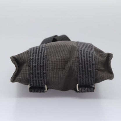 Hermes Herline Backpack Canvas, GRAY, CANVAS, Backpack