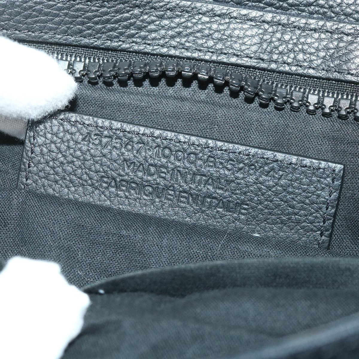 Balenciaga Vintage Pouch Leather, BLACK, CANVAS, Clutche & pouche