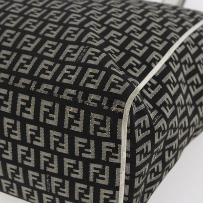 Fendi Zucca Tote bag Canvas, BLACK, CANVAS, Tote bag