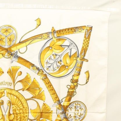 Hermes Carré 90 Silk multicolor, WHITE, SILK, Scarve & shawl