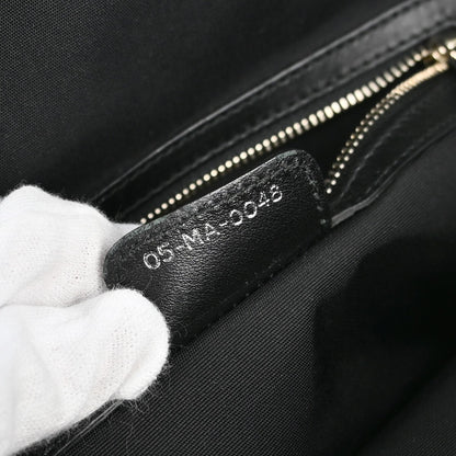 Christian Dior Karenina Tote Lambskin, BLACK, LEATHER, Tote bag