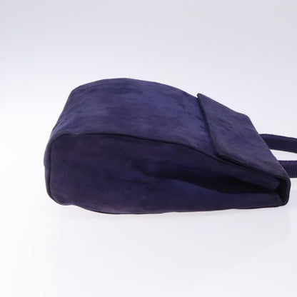 Prada Vintage Handbag Suede, PURPLE, SUEDE, Handbag