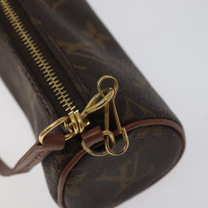 Louis Vuitton Papillon Pochette Monogram Canvas, BROWN, CANVAS, Handbag