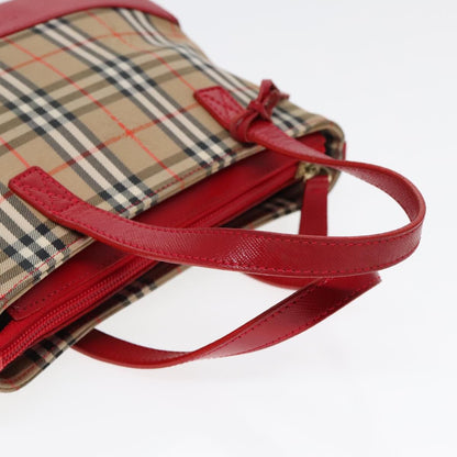 Burberry Nova Check Handbag Nova Check Canvas, BEIGE, CANVAS, Handbag