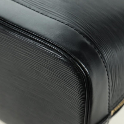 Louis Vuitton Alma Handbag Epi Leather, Black, Leather, Handbag