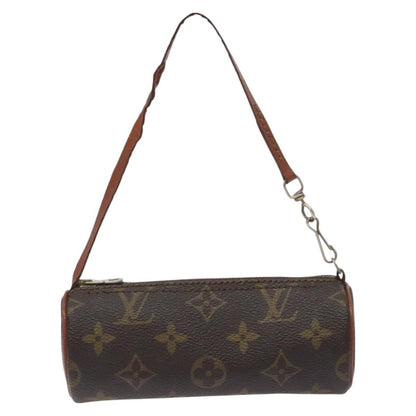 Louis Vuitton Papillon Pochette Monogram Canvas, BROWN, CANVAS, Handbag