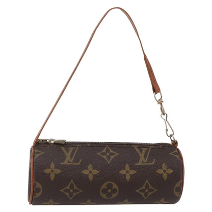 Louis Vuitton Papillon Pochette Monogram Canvas, BROWN, CANVAS, Handbag