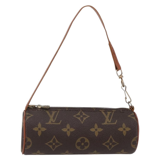Louis Vuitton Papillon Pochette Monogram Canvas, BROWN, CANVAS, Handbag