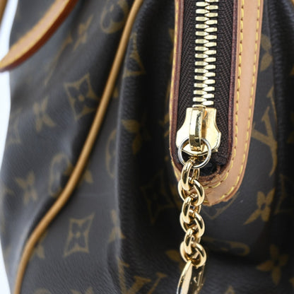 Louis Vuitton Tivoli Handbag Monogram Canvas, BROWN, CANVAS, Shoulder bag