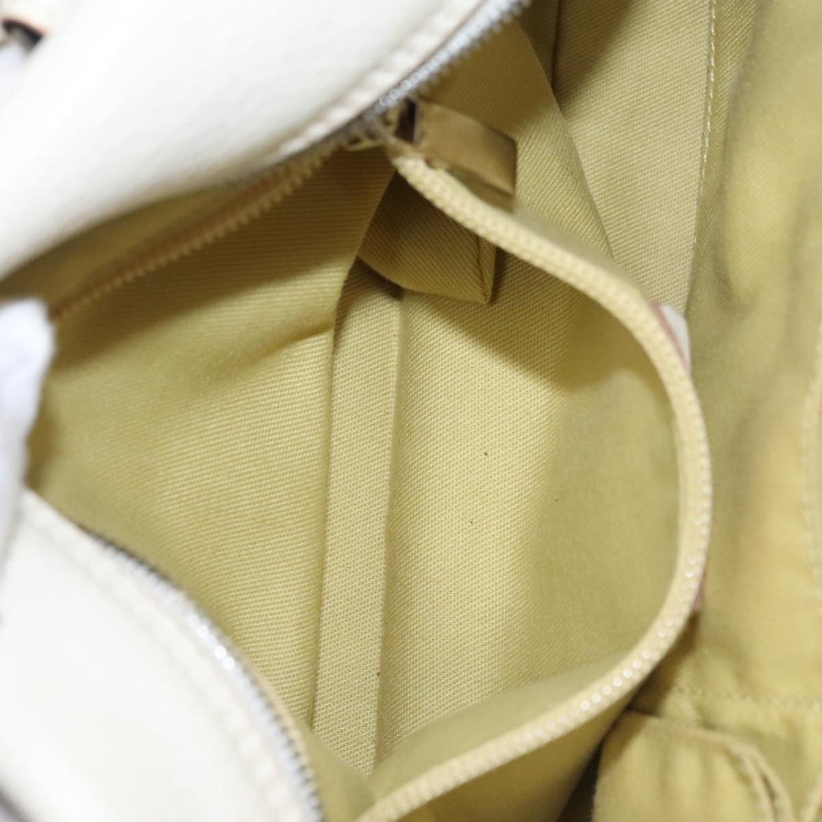 Salvatore Ferragamo Gancini handbag Leather, WHITE, LEATHER, Handbag