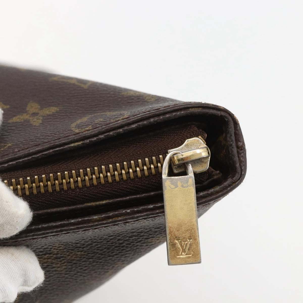 Louis Vuitton Cabas Mezzo Monogram Canvas, BROWN, CANVAS, Tote bag