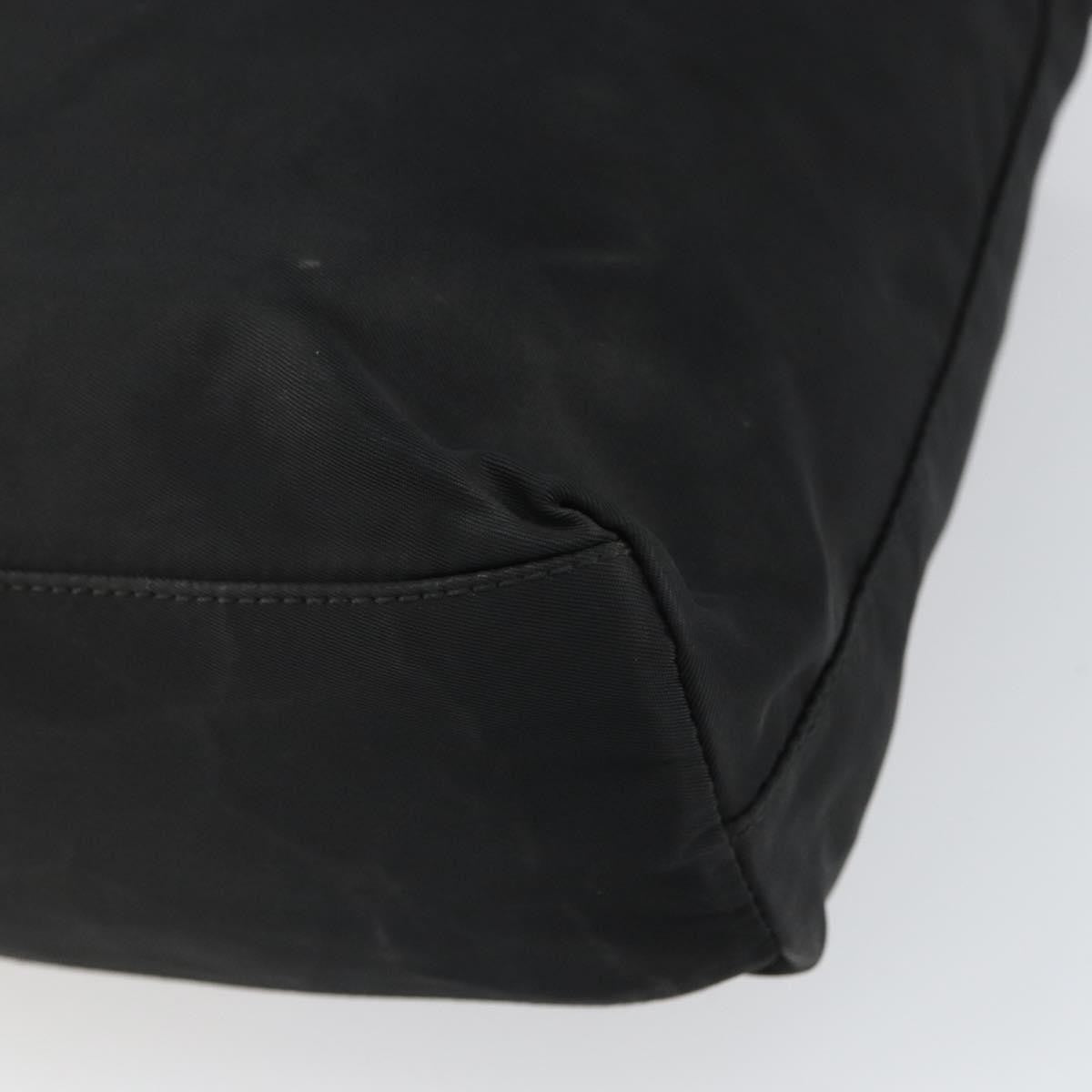 Prada Vintage Tote Nylon, BLACK, NYLON, Tote bag