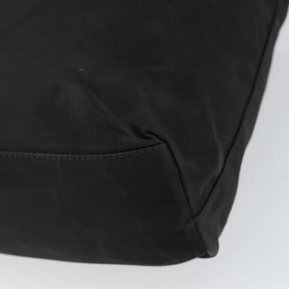 Prada Vintage Tote Nylon, BLACK, NYLON, Tote bag