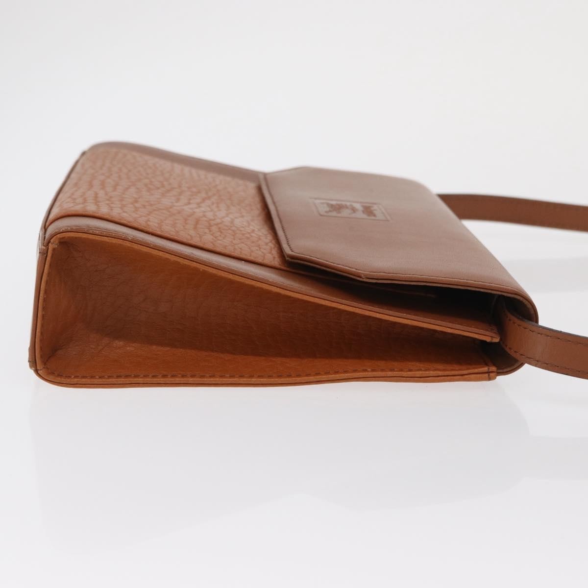 Burberry Vintage Shoulder Bag Leather, BROWN, LEATHER, Shoulder bag