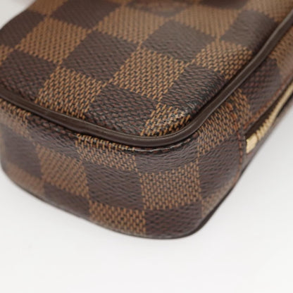 Louis Vuitton Etui Okapi Camera Case Damier, BROWN, CANVAS, Travel bag