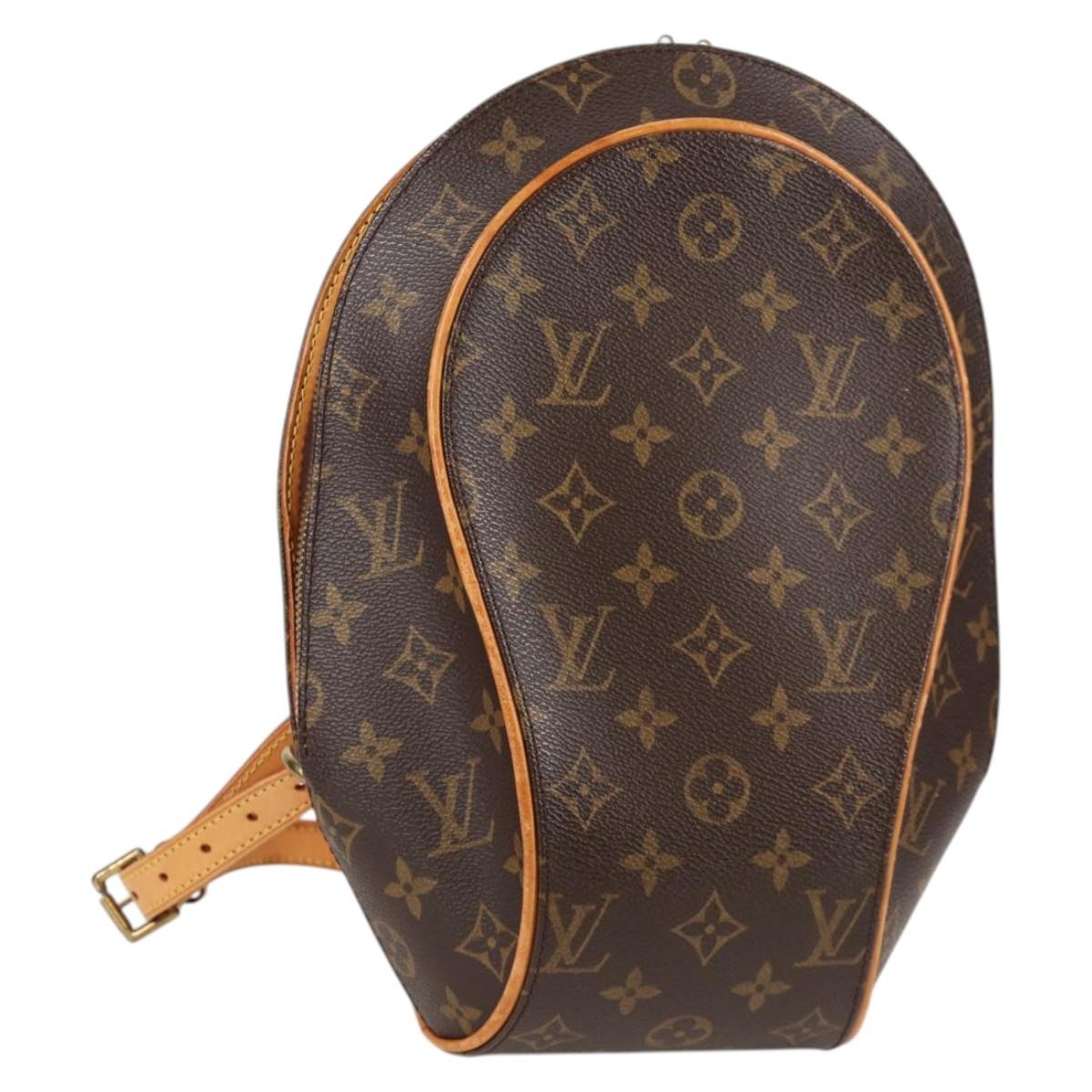 Louis Vuitton Ellipse Backpack Monogram Canvas, BROWN, CANVAS, Backpack