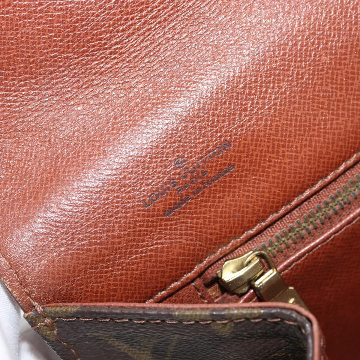 Louis Vuitton Dame Pochette Monogram Canvas, BROWN, CANVAS, Clutche & pouche
