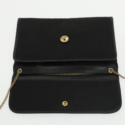 Christian Dior Trotter shoulder bag Canvas, BLACK, CANVAS, Clutche & pouche