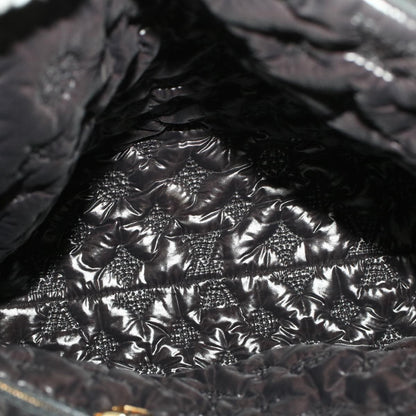 Louis Vuitton Desire Lockit Bag Kusama Infinity Dots Monogram Nylon, BLACK, NYLON, Handbag