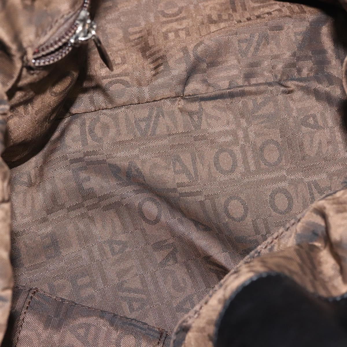 Salvatore Ferragamo Gancini Tote Leather, BLACK, LEATHER, Tote bag