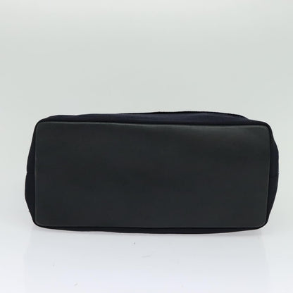 Salvatore Ferragamo Vala Shoulder Bag Canvas, NAVY, CANVAS, Shoulder bag