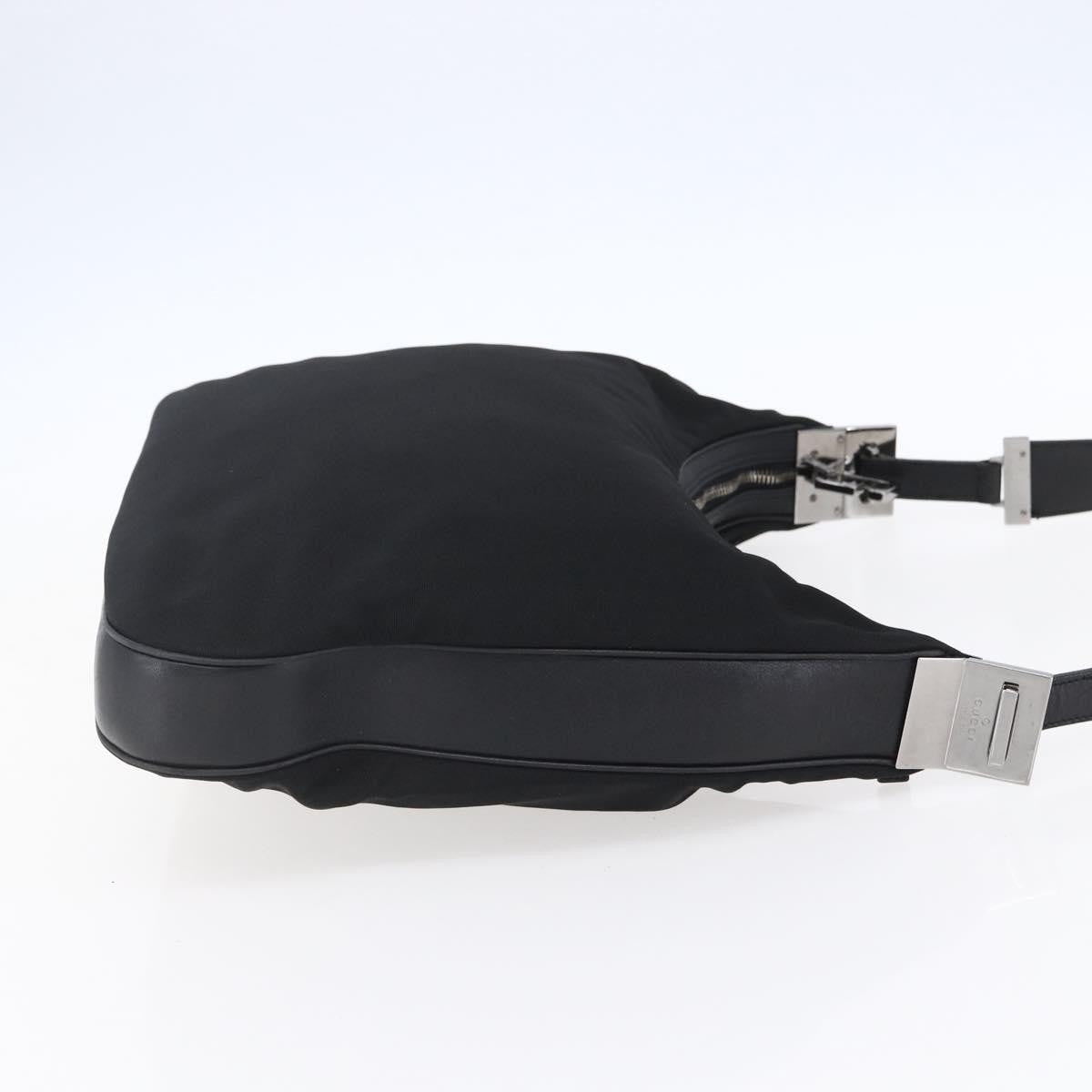Gucci Vintage Shoulder Bag Nylon, BLACK, NYLON, Shoulder bag