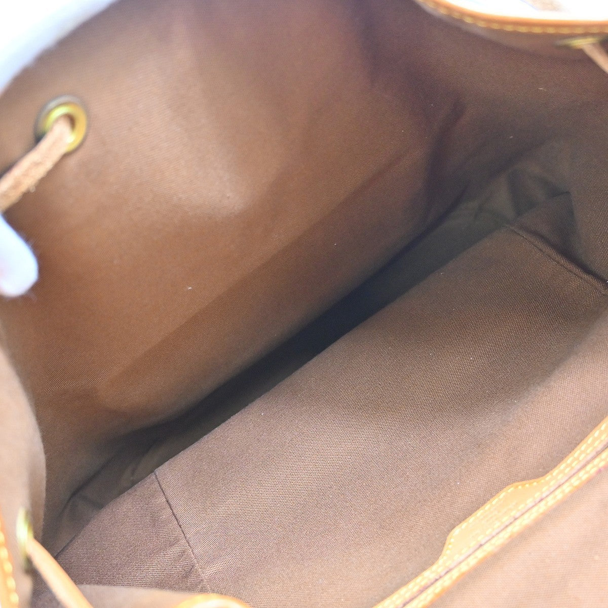 Louis Vuitton Vintage Montsouris Backpack Monogram Canvas, Brown, Canvas, Backpack