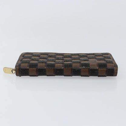 Louis Vuitton Zippy Wallet NM Damier Piet, BLACK, CANVAS, Wallets