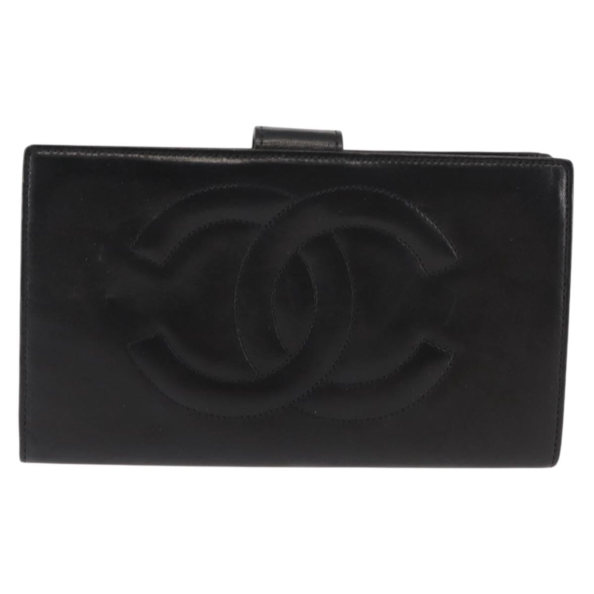 Chanel Timeless CC Wallet Caviar, BLACK, LEATHER, Wallets