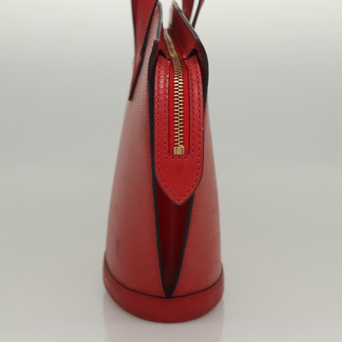 Louis Vuitton Saint Jacques Handbag Epi Leather, RED, LEATHER, Shoulder bag