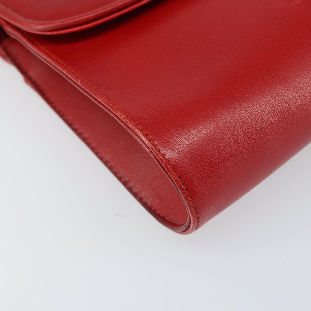 Givenchy Vintage 4G shoulder bag Leather, RED, LEATHER, Shoulder bag