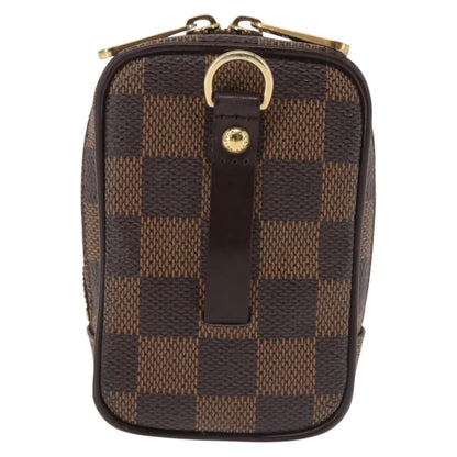 Louis Vuitton Etui Okapi Camera Case Damier, BROWN, CANVAS, Travel bag