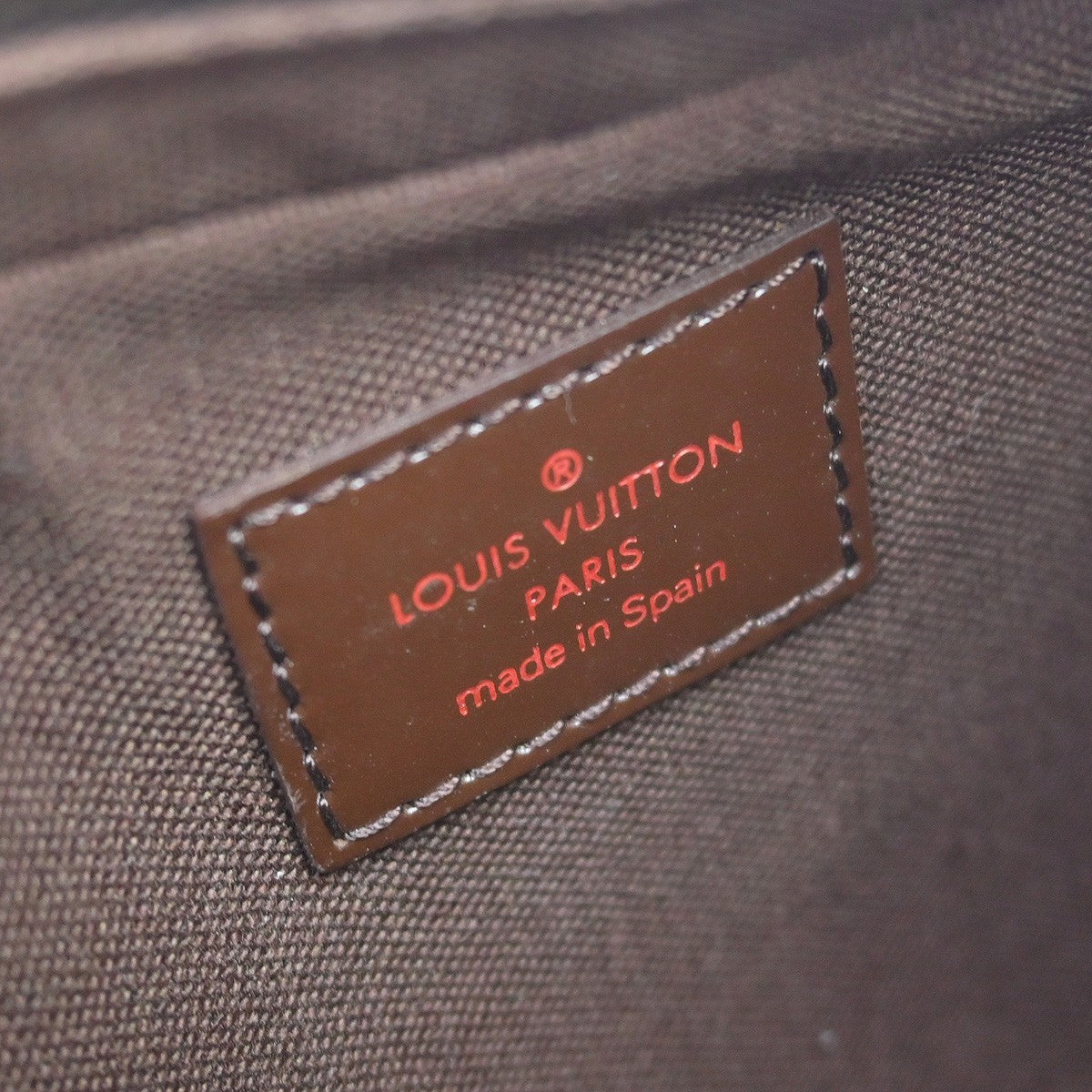 Louis Vuitton Geronimos Waist Bag Damier, Brown, Canvas, Shoulder Bag