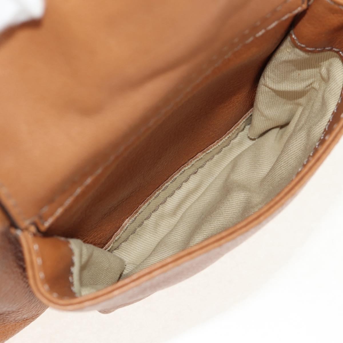 Chloe Paddington Lock Handbag Leather, BROWN, LEATHER, Shoulder bag