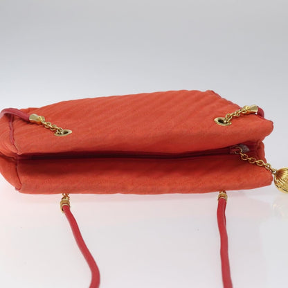 Bally Vintage Shoulder Bag Nylon, ORANGE, NYLON, Shoulder bag
