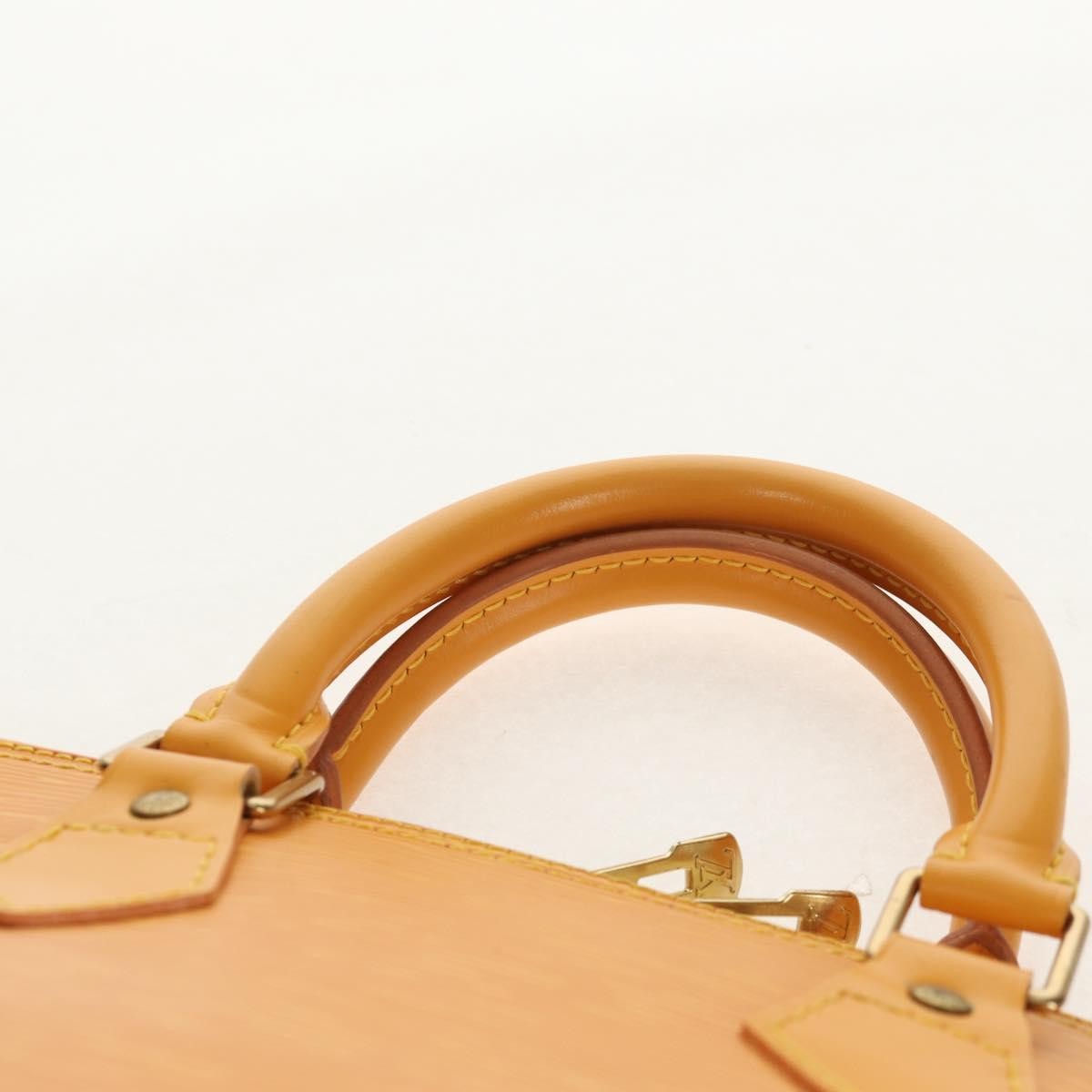 Louis Vuitton Alma Handbag Epi Leather, YELLOW, LEATHER, Handbag