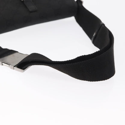 Gucci Vintage Jackie Waist Bag GG Canvas, BLACK, CANVAS, Shoulder bag